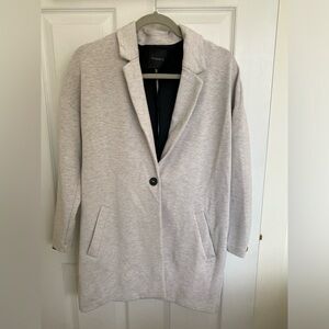 Oversized Heathered Oatmeal Dynamite Blazer